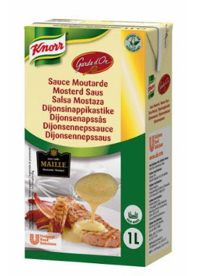 KNORR GARDE DOR MAILLE MOSTERDSAUS 1L