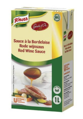 KNORR GARDE DOR RODE WIJN SAUS 1L