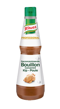 KNORR PROFESSIONAL GECONCENTREERD KIP BOUILLION 1L FLES