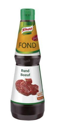 KNORR GARDE DOR RUNDERFOND FLES 1 L