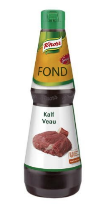 KNORR GARDE DOR KALFSFOND FLES 1L (VLOEIBAAR)