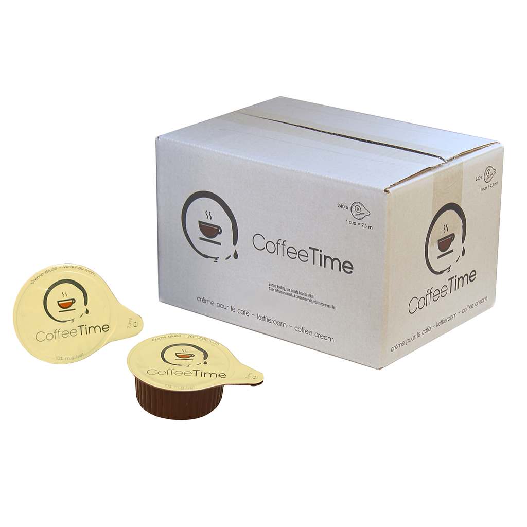 [71243] COFFEE TIME MELKCUPS 240ST