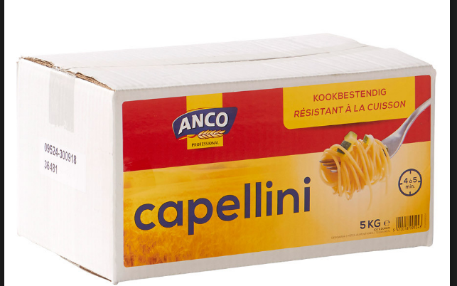 ANCO CAPELLINI KOOKBESTENDIG 5KG