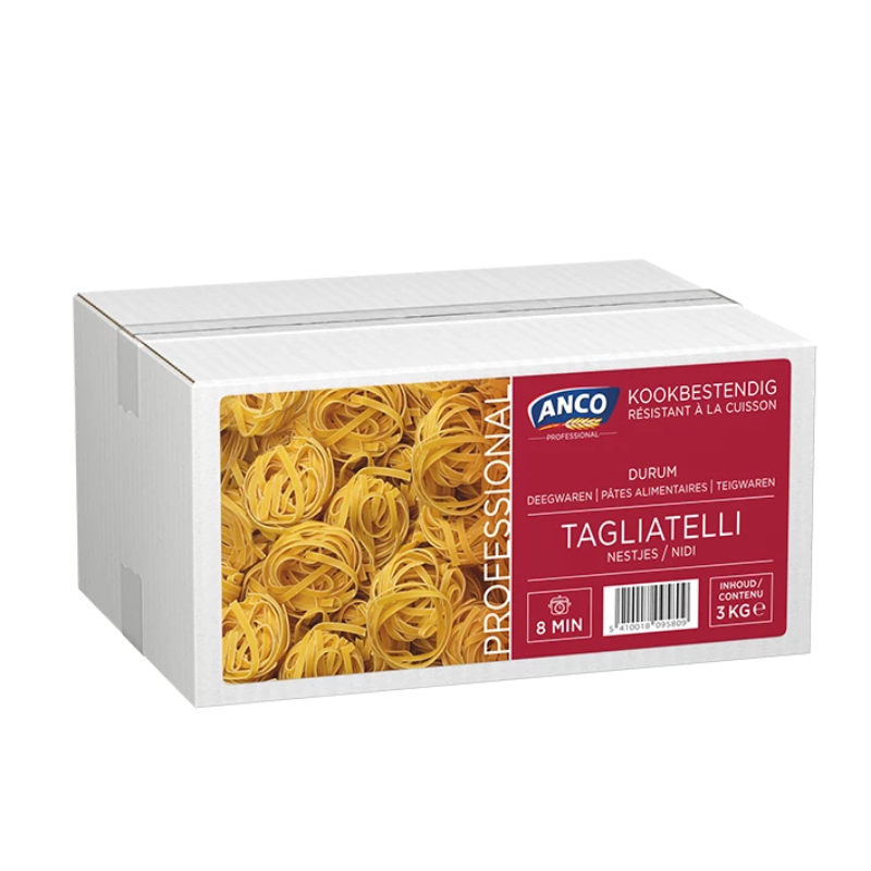 ANCO TAGLIATELLE NESTJES KOOKBESTENDIG 3KG