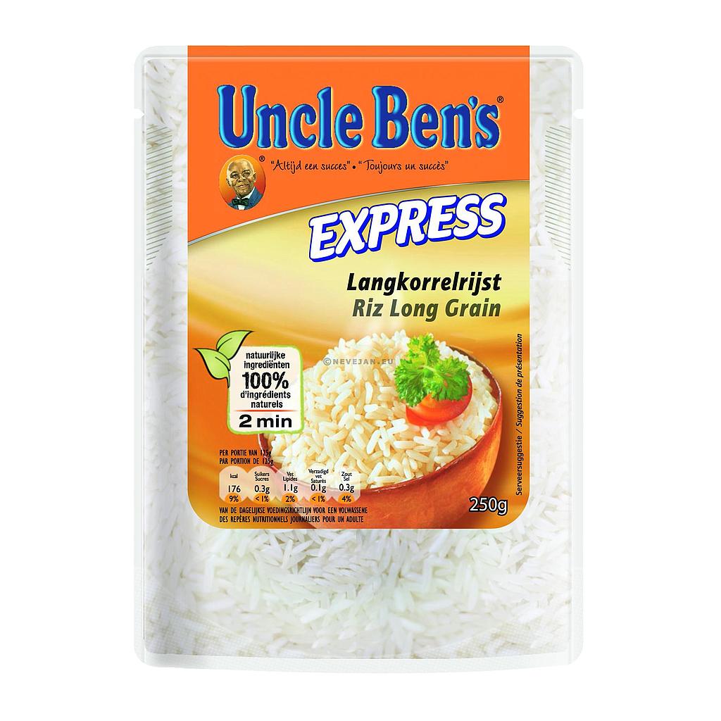 UNCLE BENS EXPRESS LONG GRAIN 220GR X 12