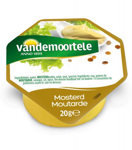 [VDM/401722] VANDEMOORTELE MOSTERDCUPS 120 X 20ML