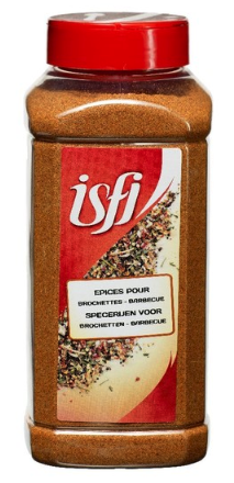 ISFI BBQ BROCHETTEN SPECERIJEN 750G BUS