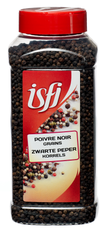 ISFI PEPERKORRELS ZWART 500G BUS