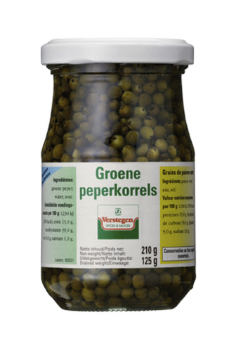 VERSTEGEN GROENE PEPERS 210GR (12)