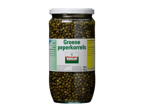 VERSTEGEN GROENE PEPERS 850 GR