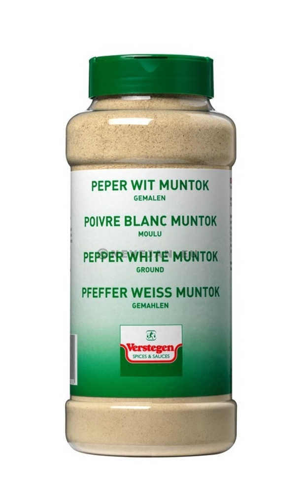 VERSTEGEN PEPER WIT GEMALEN 500 GR