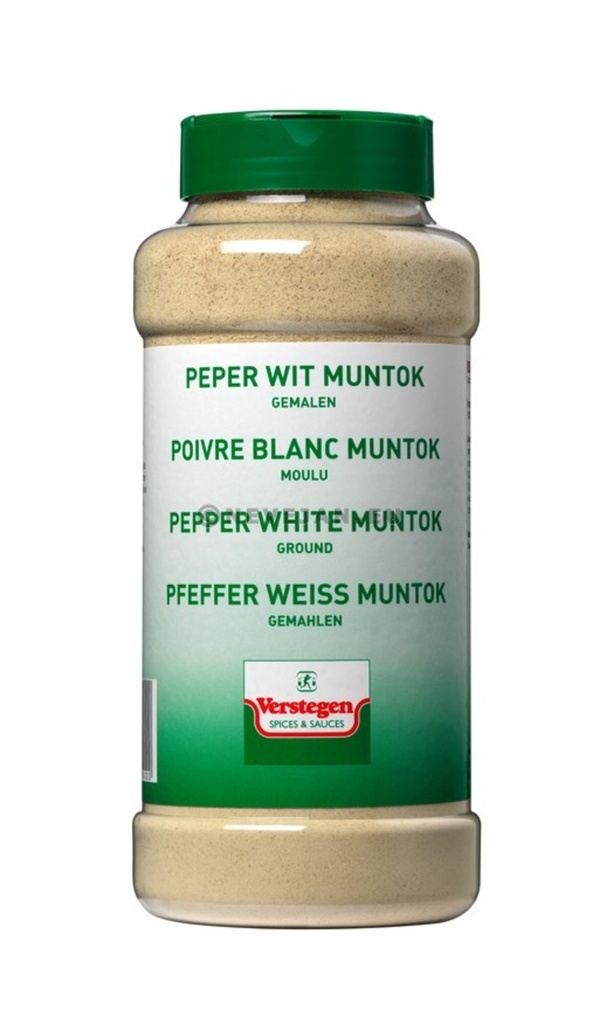 VERSTEGEN PEPER WIT GEMALEN 500 GR