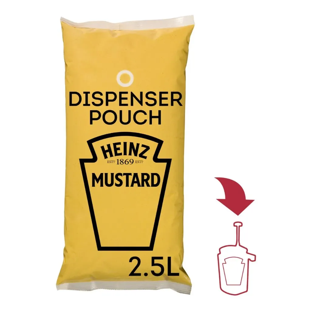 HEINZ SAUCE O MAT MOSTERD 3X2.5 L