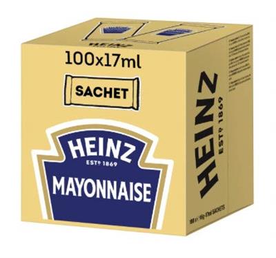 HEINZ MAYONAISE PORTIES 100X17ML