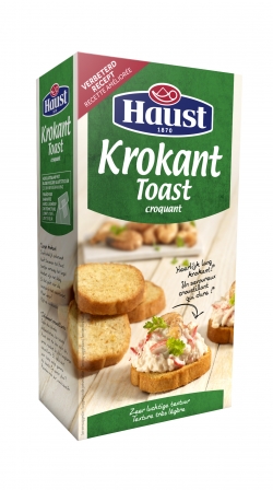 HAUST KROKANT TOAST HORECA 16X100GR