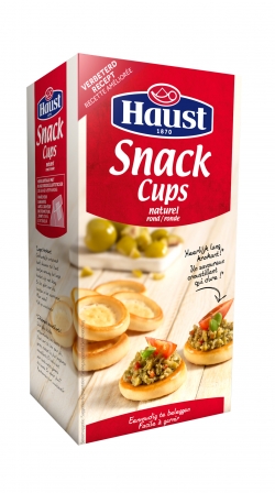 HAUST SNACK CUPS ROND 100GR (12)