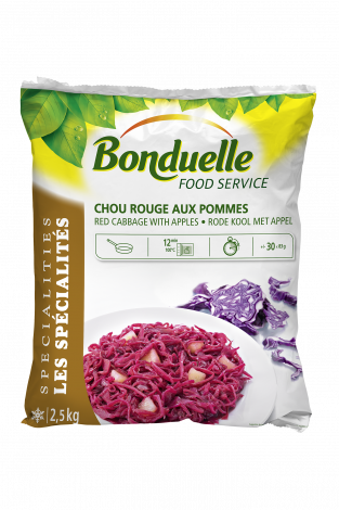 BONDUELLE RODE KOOL MET  APPEL  2.5KG <*_*>