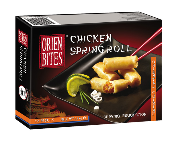 OBITES CHICKEN SPRING ROLLS 50 X 20 GR <*_*>