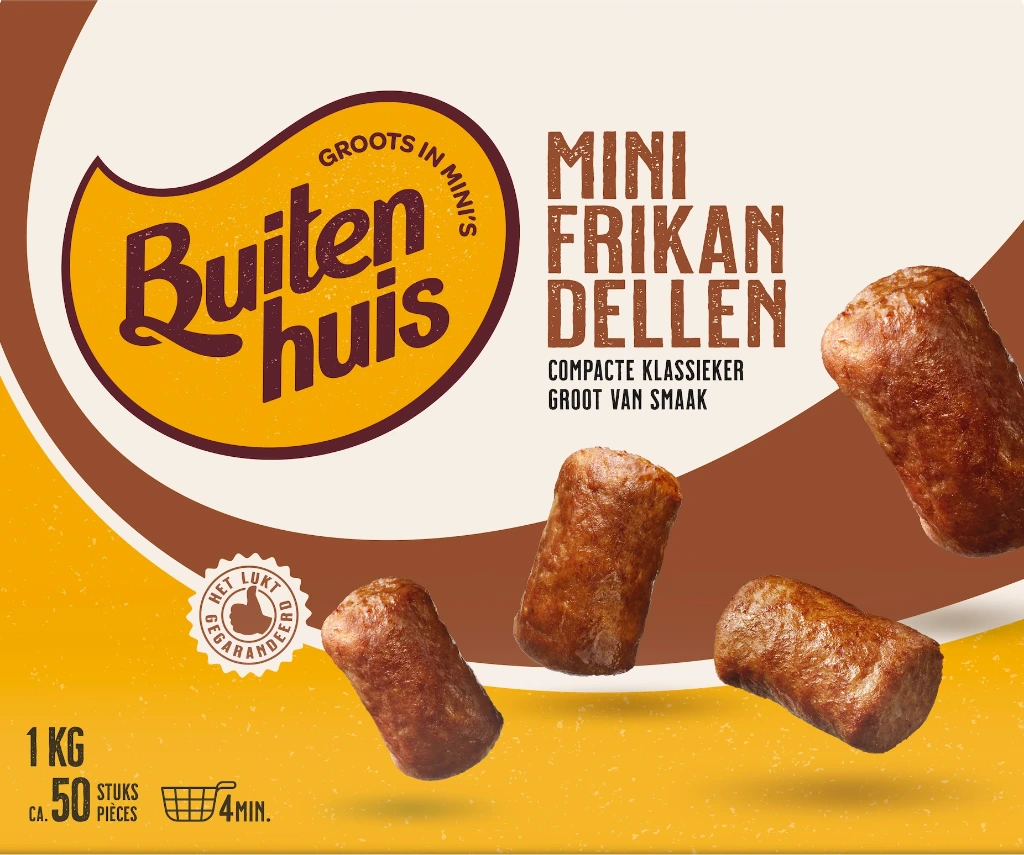 [NF/005009] BUITENHUIS MINI-FRIKANDEL 50STX 20GR <*_*>