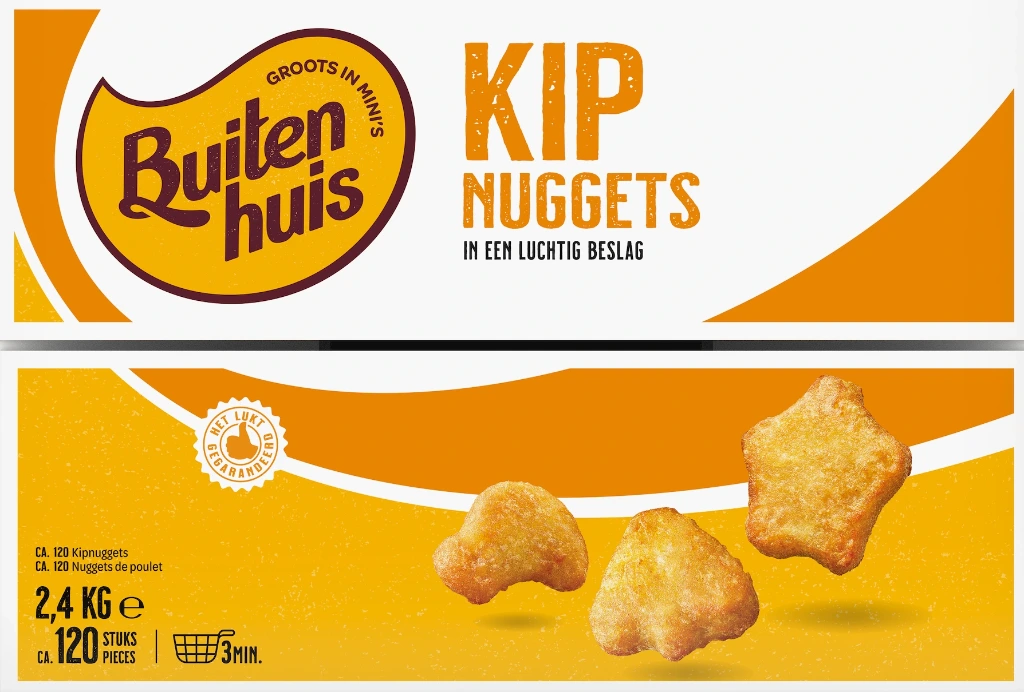 [NF/005016] BUITENHUIS KIPNUGGETS 2,4 KG/120ST <*_*>