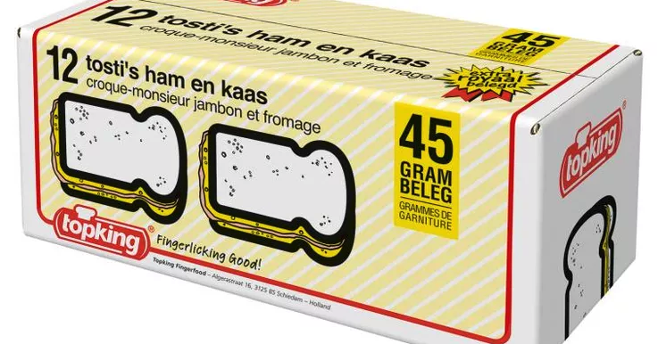 TOPKING TOSTI CROQUE MONSIEUR 22 X 105 GR (4) <*_*>