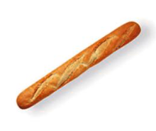 PASTRIDOR FRANS STOKBROOD WIT 57CM-20ST-320GR (1559) <*_*>