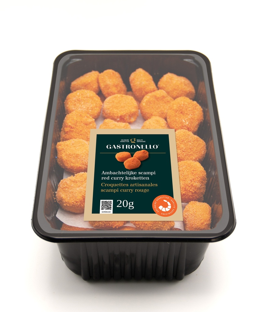 GASTR MINI SCAMPI RED CURRY KROKETTEN 60X20GR <*_*>