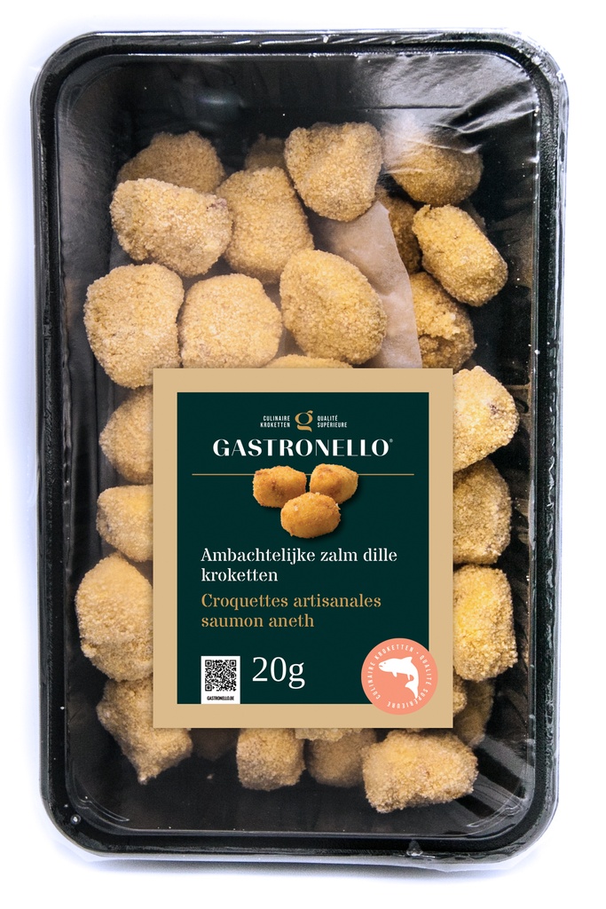 GASTR MINI ZALM DILLEKROKETTEN 60X20GR  <*_*>