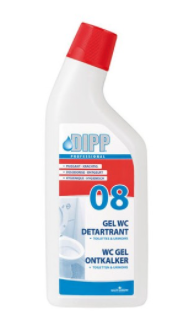 DIPP NR 8. WC GEL ONTKALKER 750 ML