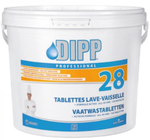 DIPP NR 28. VAATWASTABLETTEN 150ST