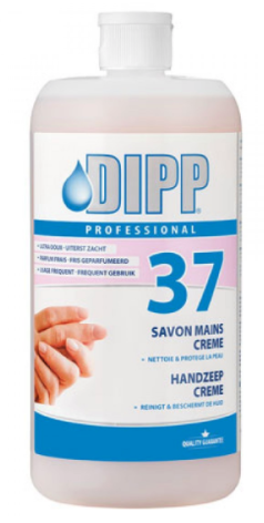 DIPP NR 37. HANDZEEP CREME 1 L