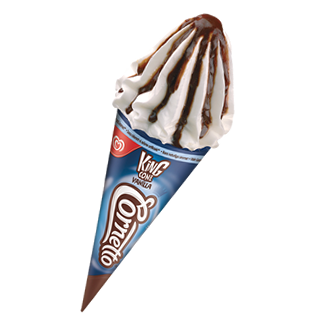 OLA CORNETTO KING CONE VANILLA 16ST <*_*>