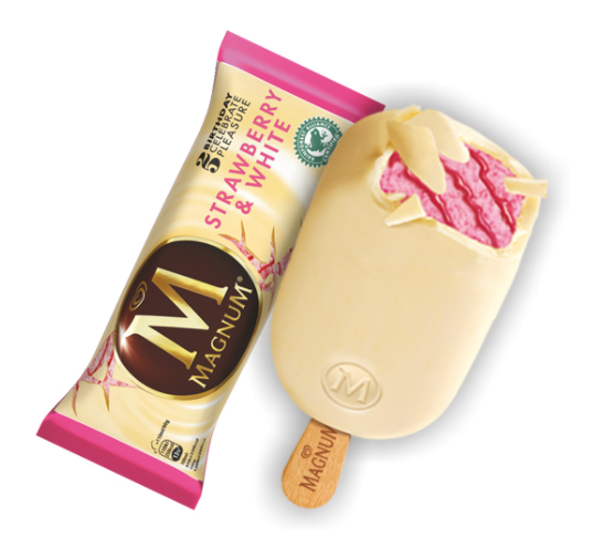 OLA MAGNUM STRAWBERRY WHITE 20 ST <*_*>