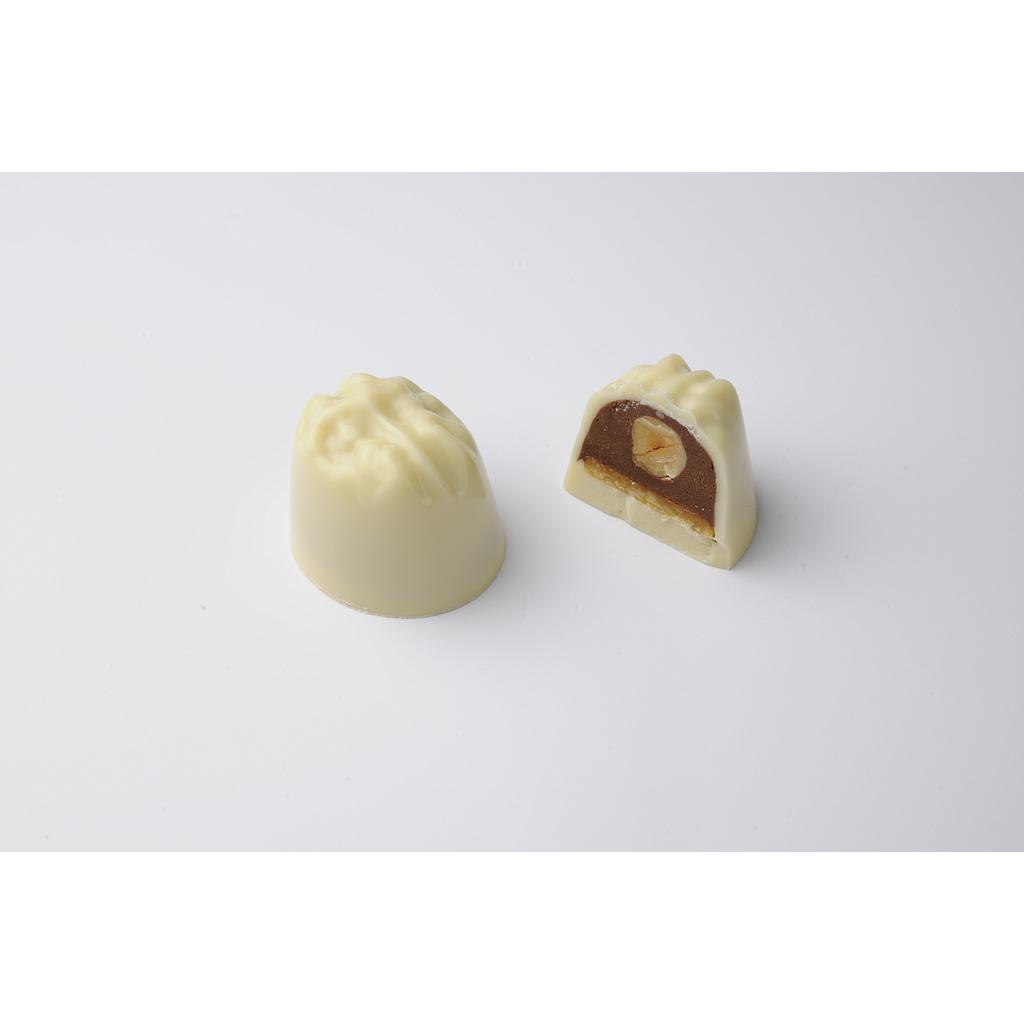 DELICE 28 MANON WIT GANACHE MET HAZELNOOT 1KG