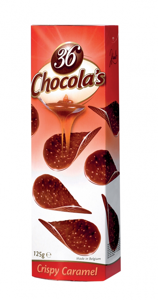 [725.00.3606] HAMLET 36 CHOCOLA'S CARAMEL 12 X 125G