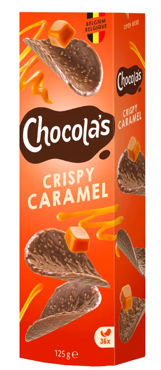 [725.00.3606] HAMLET 36 CHOCOLA'S CARAMEL 12 X 125G