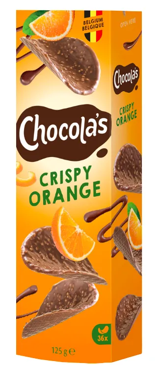 [725.00.3604] HAMLET 36 CHOCOLA'S ORANGE 12 X 125G