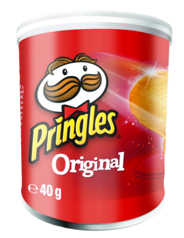 PRINGLES ORIGINAL 12X40GR