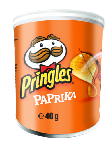 PRINGLES PAPRIKA 12X40 GR