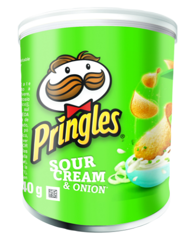 PRINGLES SOUR&UNION 12X40 GR