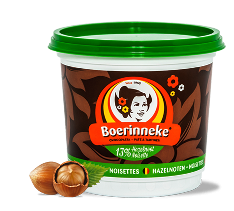 BOERINNEKE HAZELNOOT 6X400GR