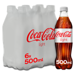 COLA LIGHT PET 4X6X50CL