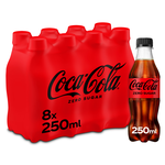 COLA ZERO PET 3X8X25CL