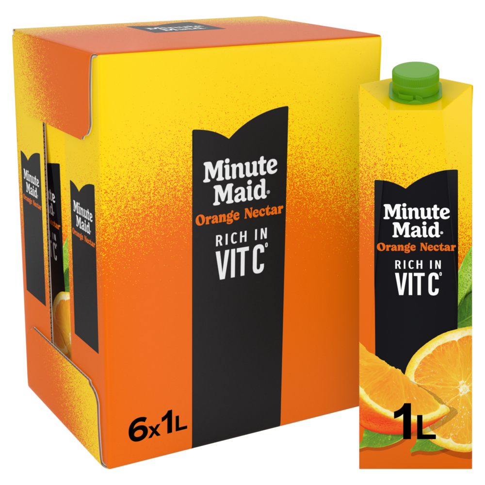 [K25450] MINUTE MAID ORANGE NECTAR 6X1LIT