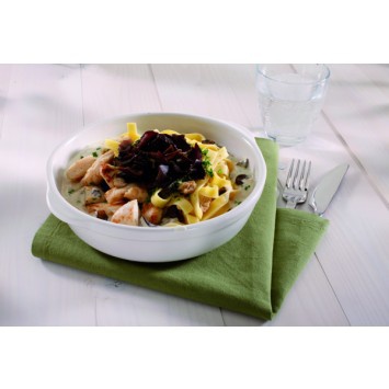 DELI MEAL TAGLIATELLE MET KIP EN BOSCHAMPIGNONS 6 X 500 G (63311500) <*_*>