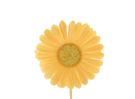 [BLO68700] 1 BLOEM GERBERA GEEL 12ST