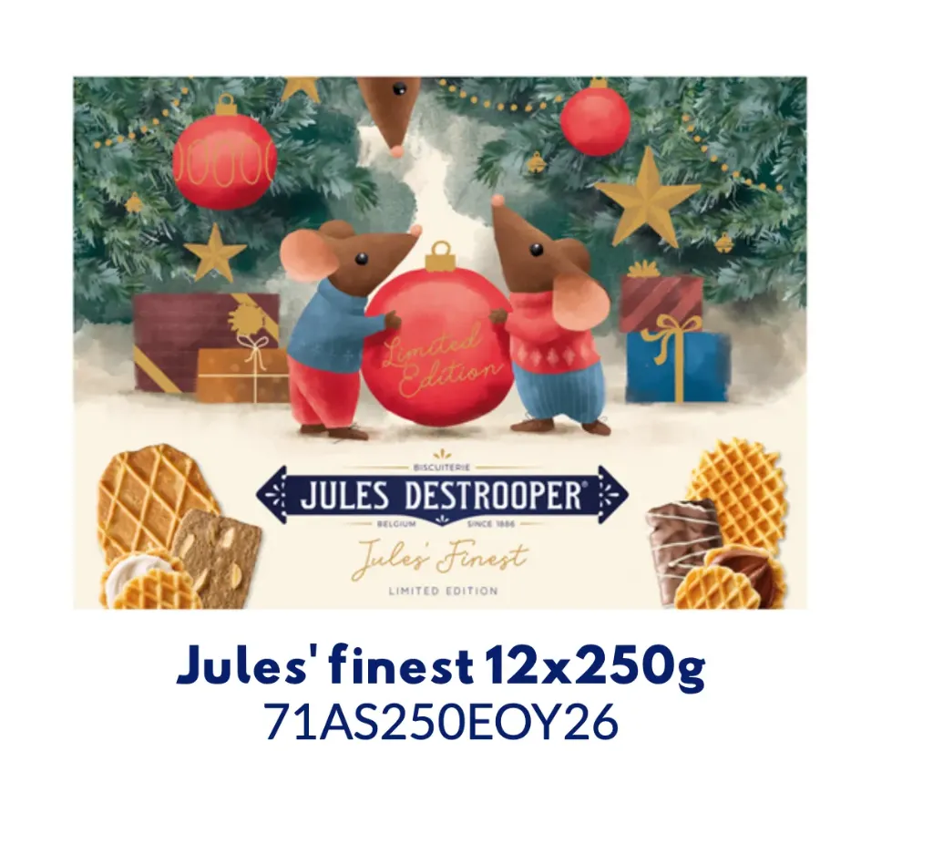 DESTR EOY JULES FINEST 12 X 250 GR