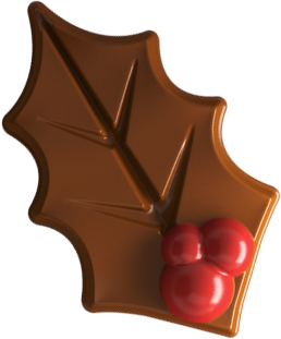 M-DELICIOUS KERSTBLAADJES MELK 2 KG