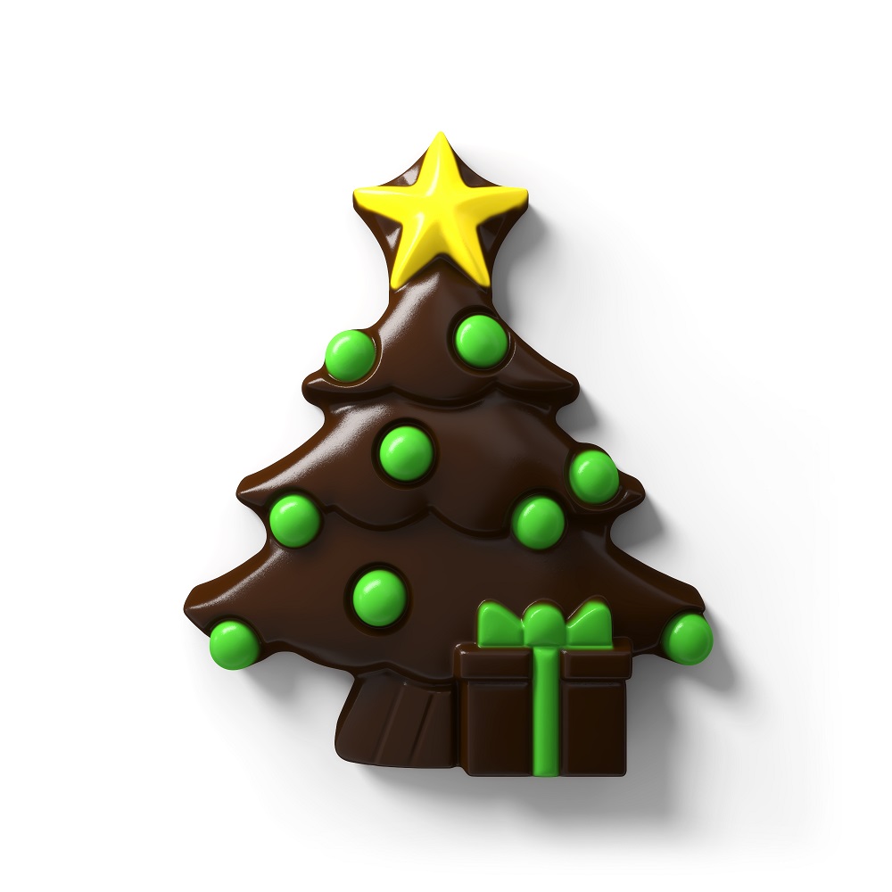 M-DELICIOUS KERSTBOOM FONDANT DECO 1,8 KG