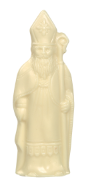 BGL ST NICOLAS MOYEN 17CM BLANC - 10 ST